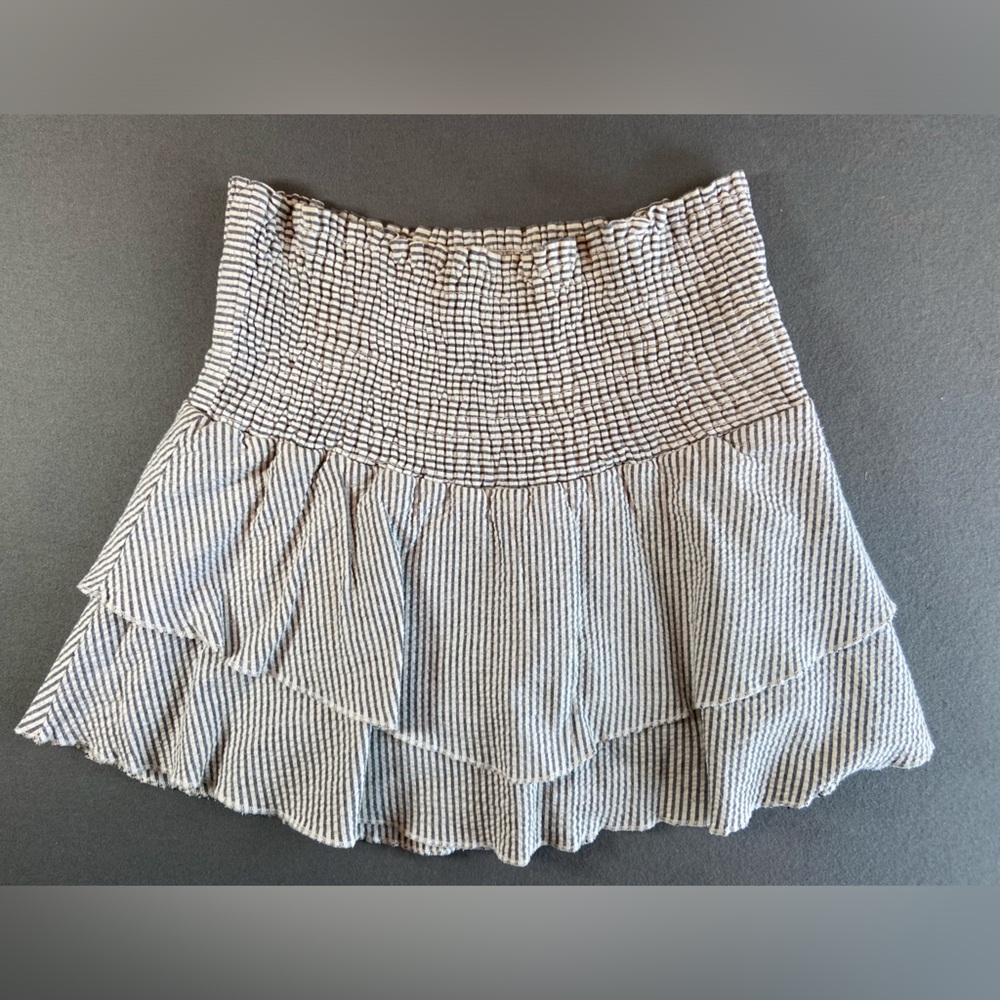 Blue Life Skorts stripes Size Small